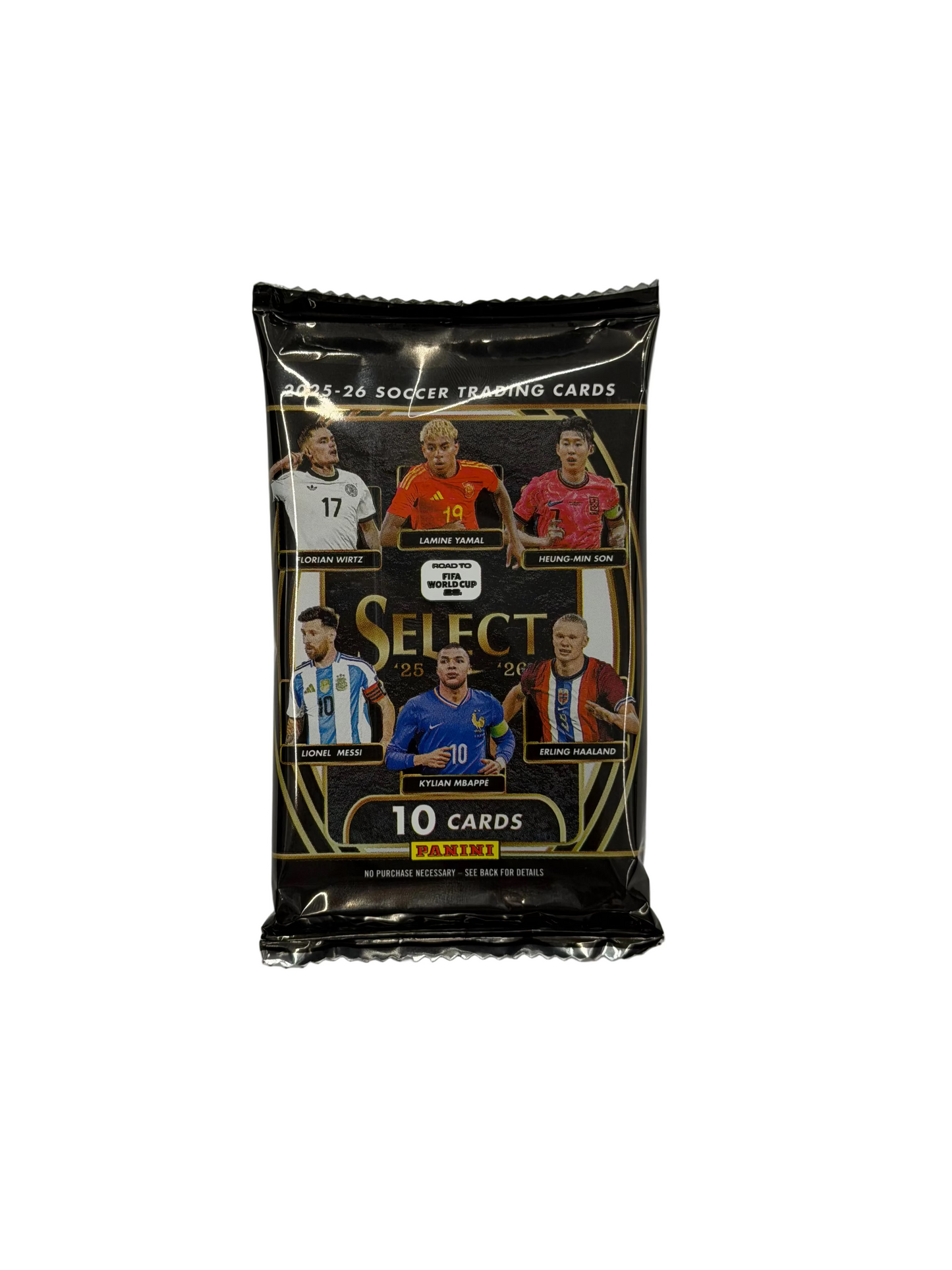 2025/26 Panini Select Road to FIFA World Cup Soccer Mega Box PACK