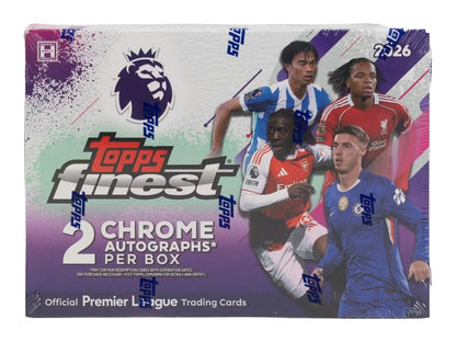 Topps Finest Premier League 2025/26 Soccer Hobby Box