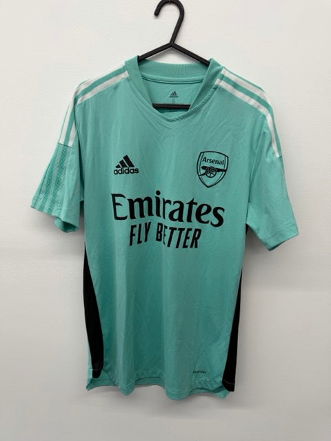 Arsenal FC 2021/22 Adidas training shirt size S fits M 10/10