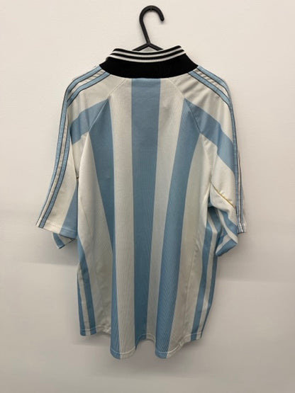 1998-99 Argentina home football shirt size L 9/10