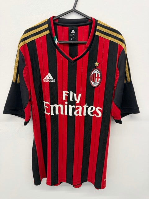 Adidas AC Milan 2013–14 home jersey size M 8/10