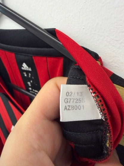 Adidas AC Milan 2013–14 home jersey size M 8/10