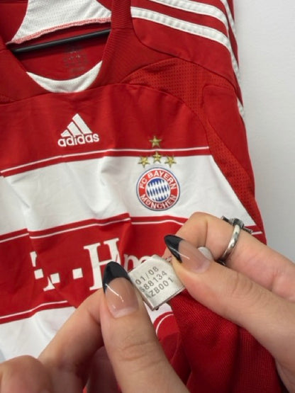 2007–09 Bayern Munich home jersey size XL 5/10