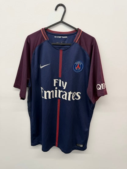 Nike Paris Saint-Germain Mbappe 29 - 2017/18 home jersey size L 10/10