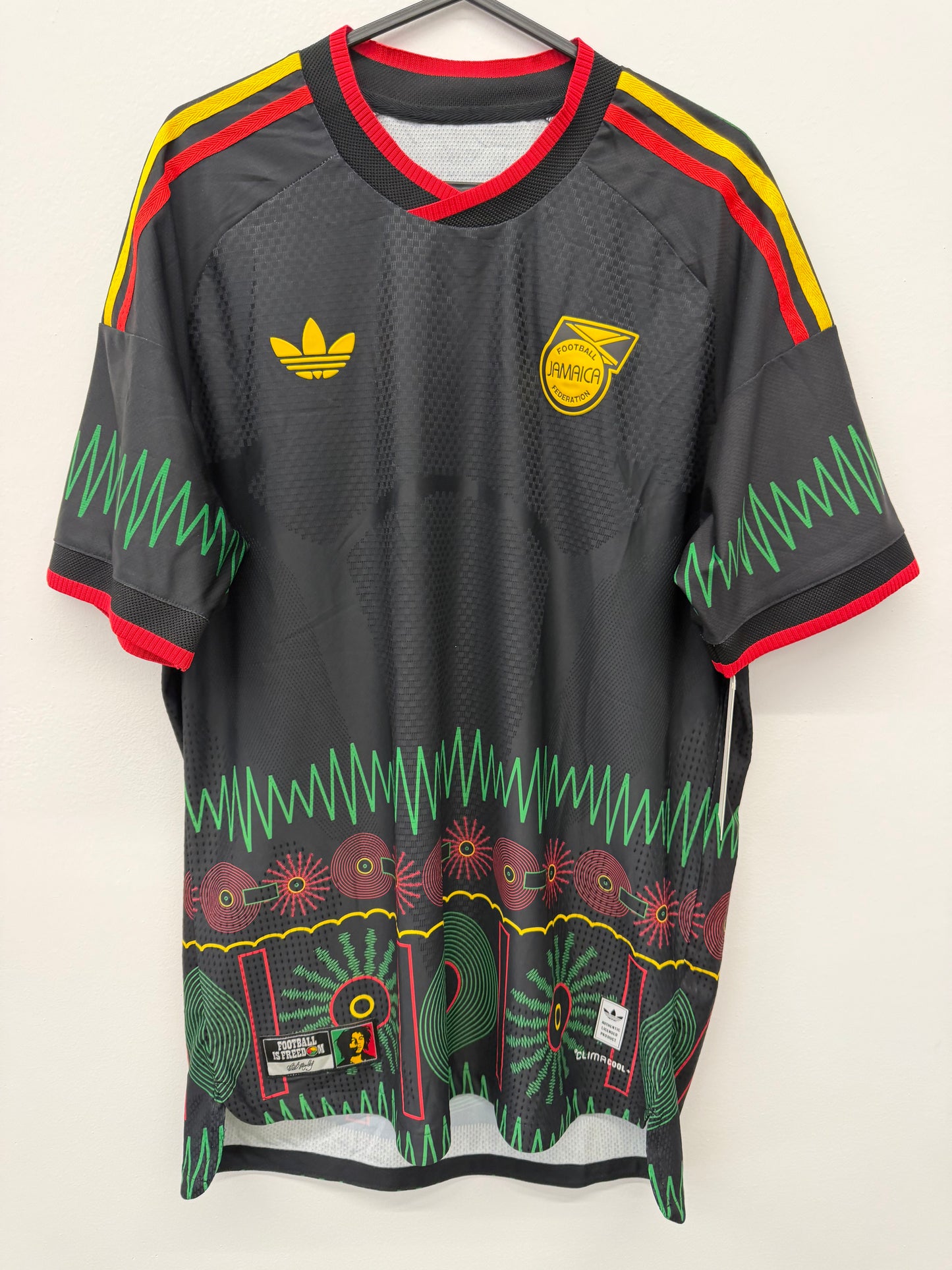 Jamaica National Team x Bob Marley 2026 Away Jersey Player Version size M 9/10