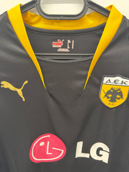 AEK Athens F.C. away football shirt 2007/08 size M 9/10