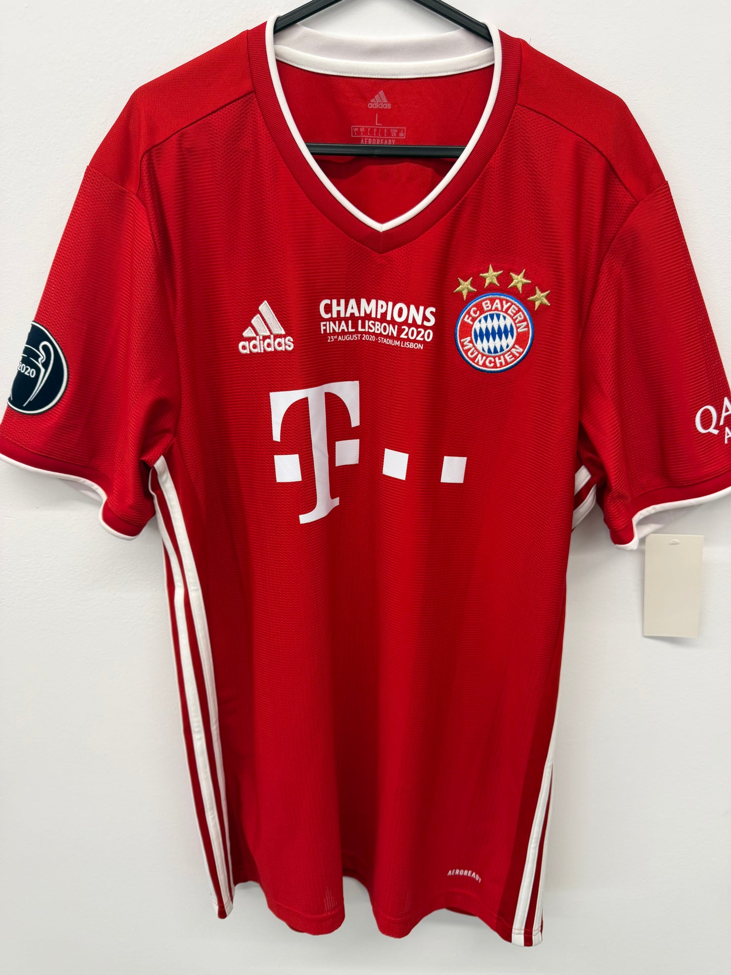 Bayern Munich Adidas 2013-14  'Champions' Home Shirt size L 10/10