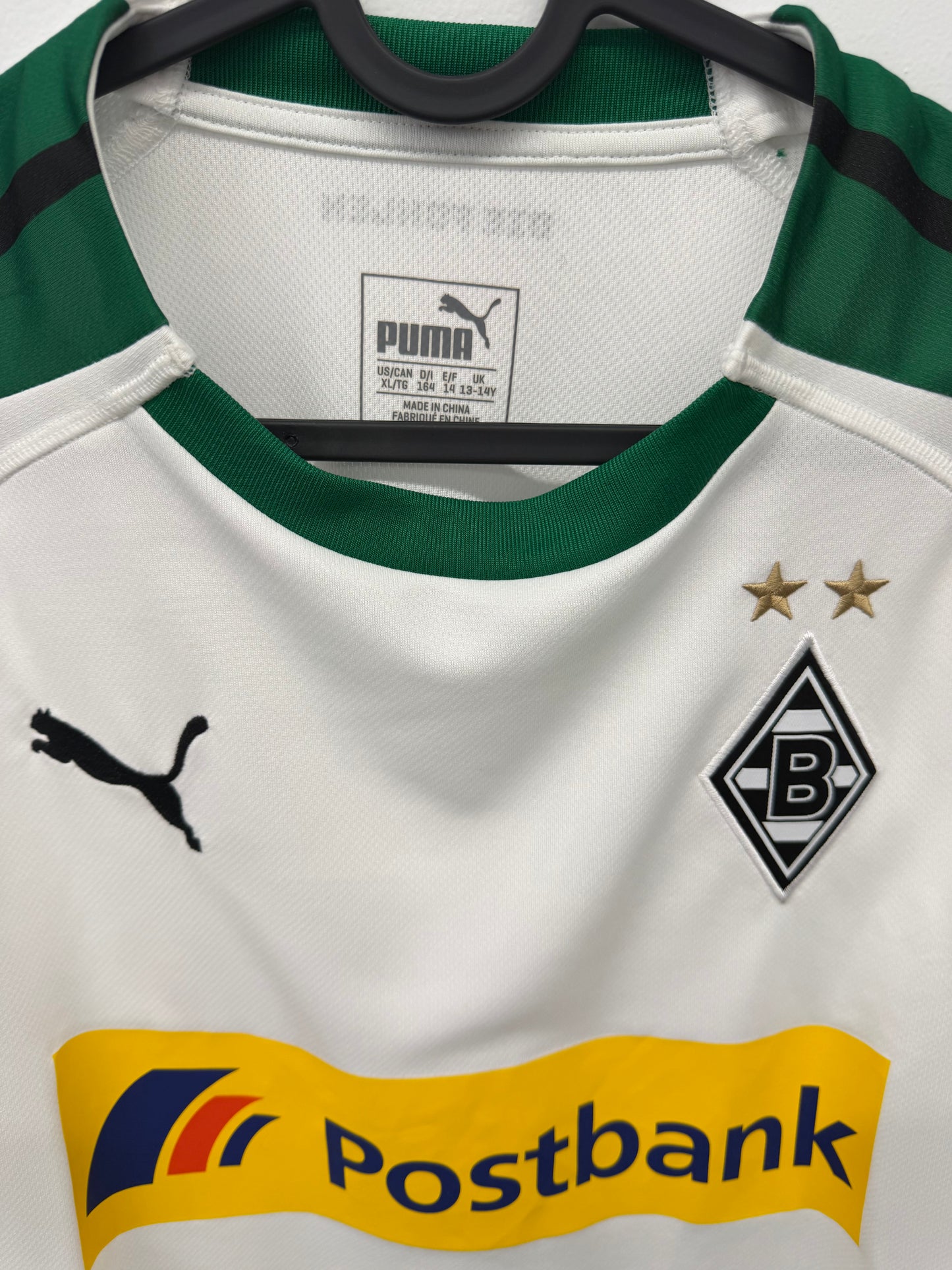 2018/2019 Borussia Mönchengladbach football jersey Puma size (13-14Y)XL 10/10