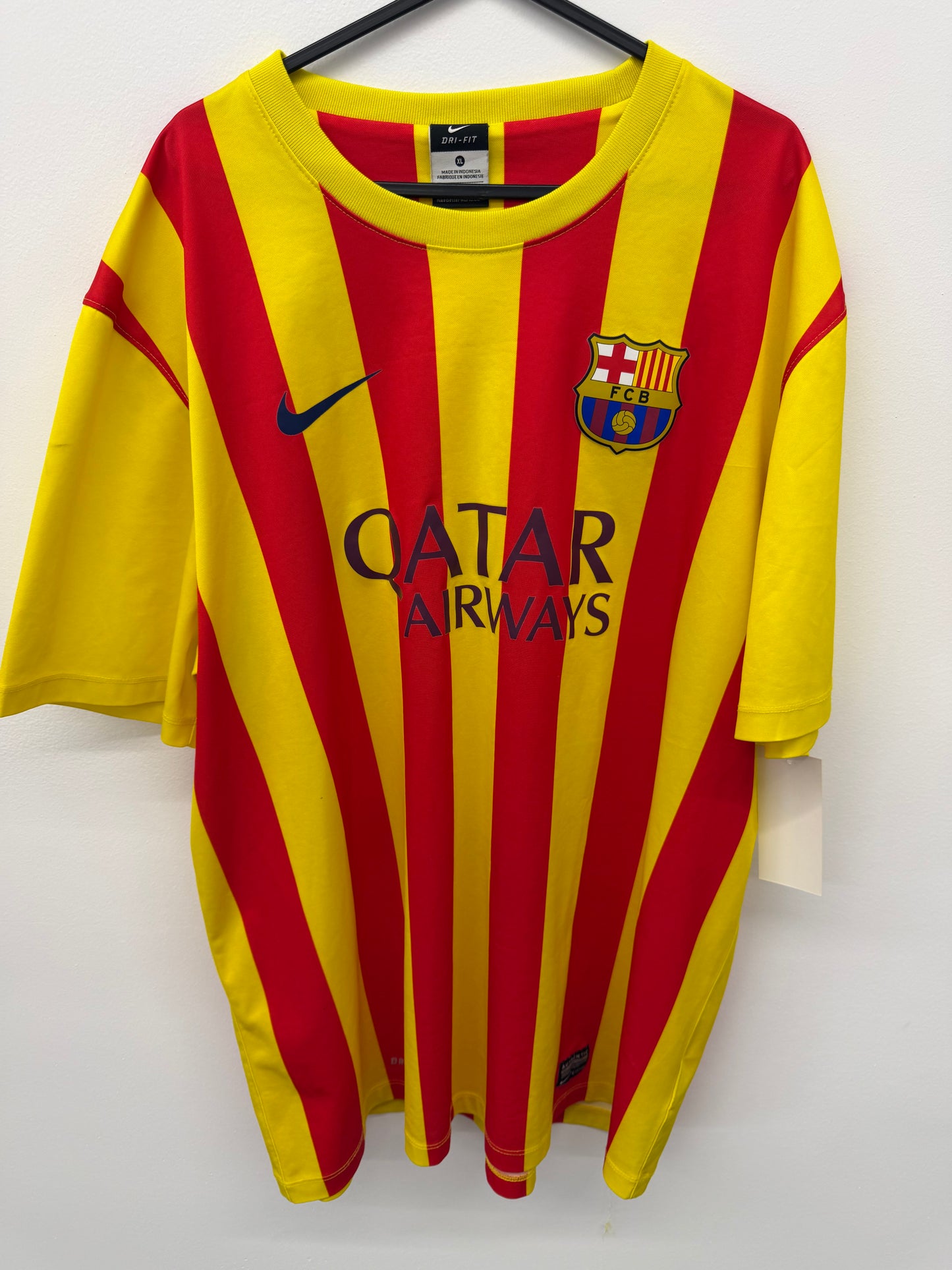 FC Barcelona 2013–2014 away (Senyera) Nike size XL 10/10