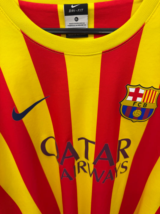 FC Barcelona 2013–2014 away (Senyera) Nike size XL 10/10