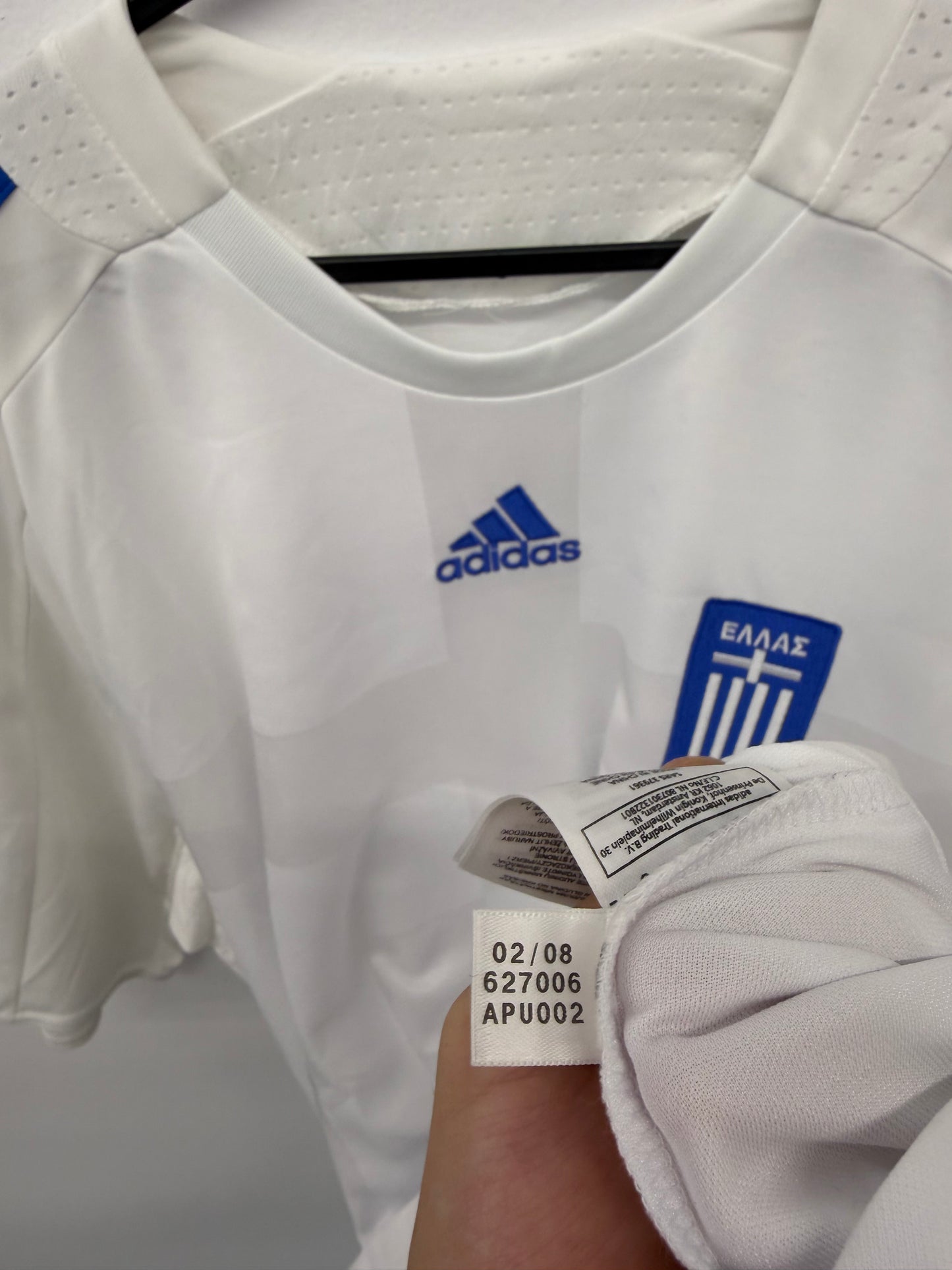 Greece 2008–2009 away football jersey Adidas size 2XL 10/10