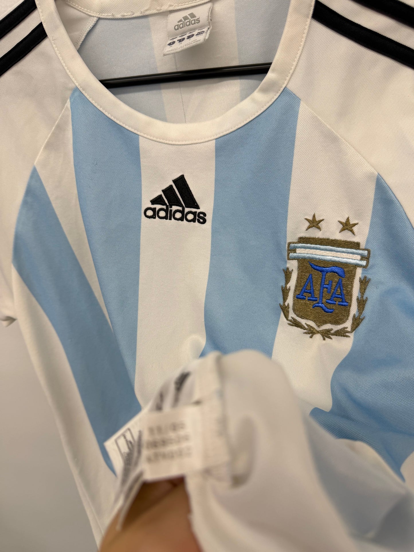 Argentina 2006–2007 home football jersey Adidas size M 8/10