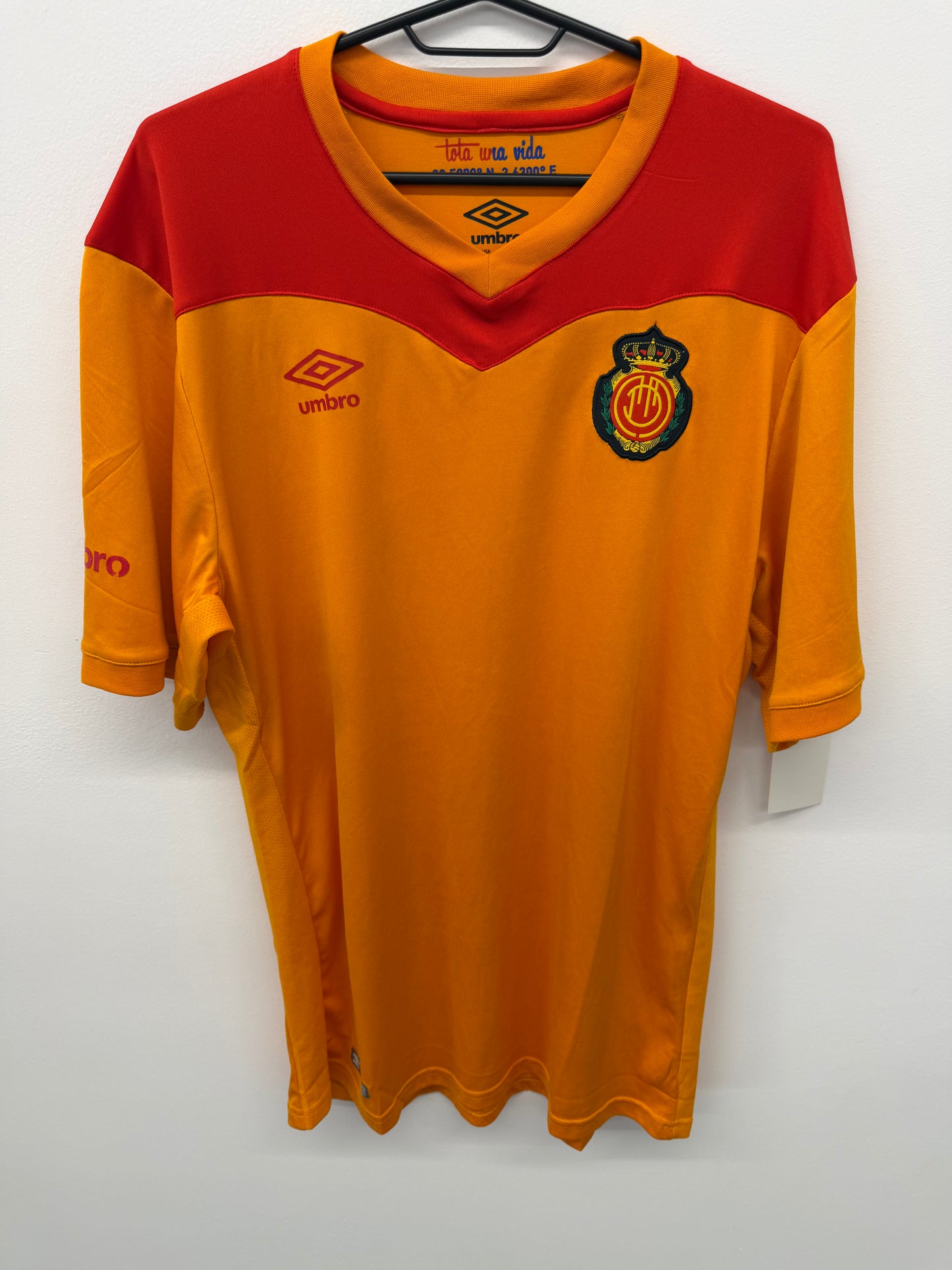 017-18 RCD Mallorca Third Shirt Umbro size L 10/10