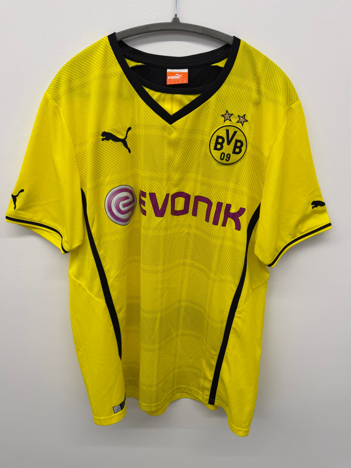 Borussia Dortmund 2013-14 home football jersey Puma size XL 10/10